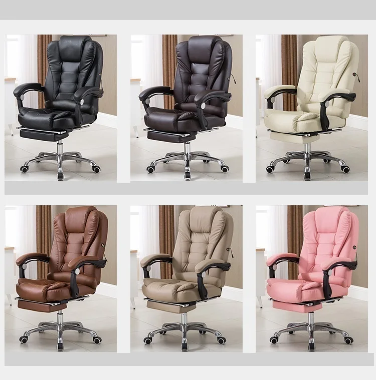 Bilgisayar Sandalyesi геймер Sedie Sandalyeler Fotel Biurowy Fauteuil кожа Poltrona Silla Gaming Cadeira массажное кресло для офиса