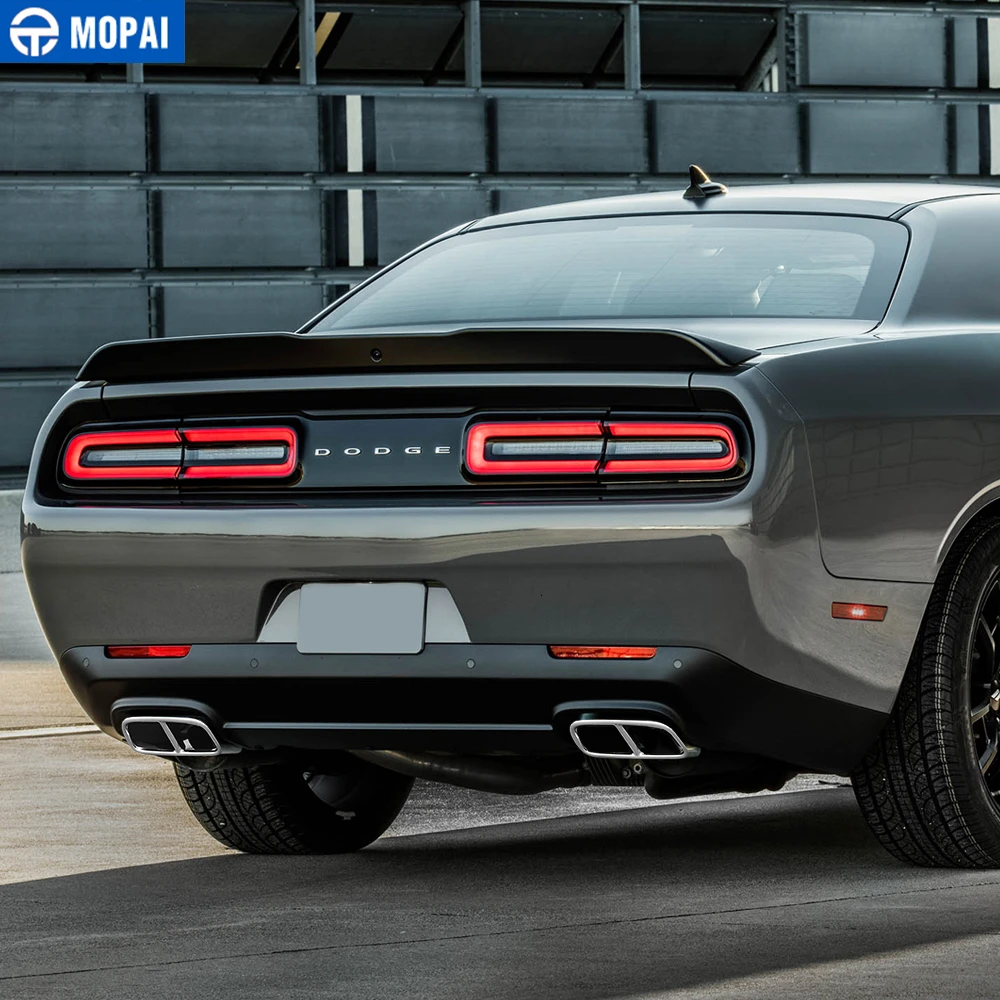 MOPAI крышка выхлопной трубы для автомобиля Challenger SXT 2015 + декоративные аксессуары