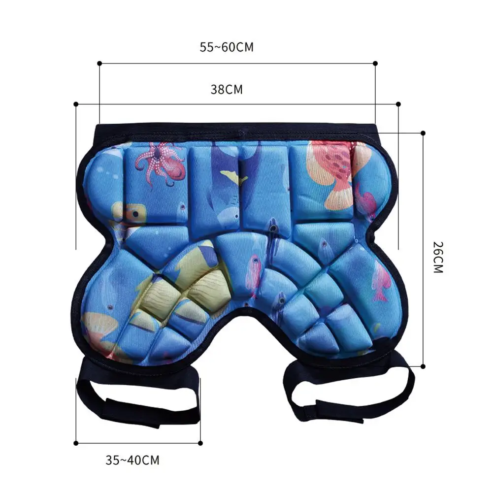 

Hip Protection Shorts Thickened Skating Butt Pads Protectors For Children Men Women