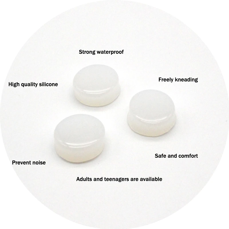 Мягкий силиконовый анти Шум уха Вилки для звукоизоляции защита ушей затычки