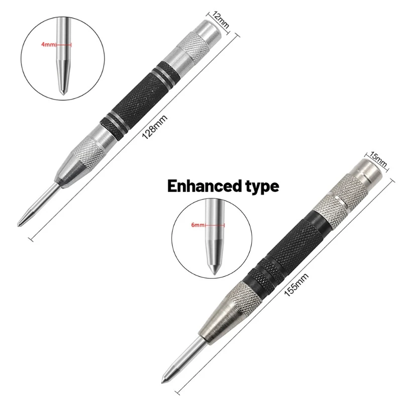 

X7AB 128/155mm Multi-purpose Automatic Center Punch Locator for Marking Emergency Survival and Positioning Breaking Glass