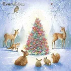 EverShine алмазная мозаика Новогодняя елка картины стразами алмазная вышивка полная выкладка подарок ручной работы