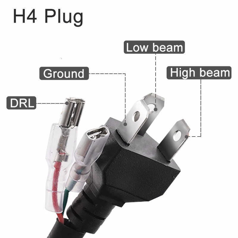 SPEEDWOW автомобилей головной светильник лампы 7 &quot60 вт высокий низкий пучок