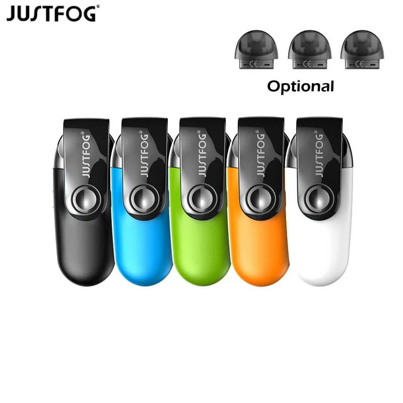 

Original E Cigarettes JUSTFOG C601 Kit wi/ 1.7ml Pod & 650mAh Battery Refilling Pod System E-cig Vape Pod Vs MINIFIT /Drag Nano