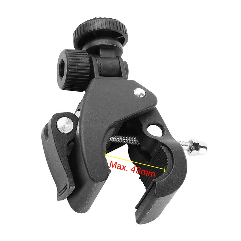 Зажим для руля велосипеда или мотоцикла адаптер штатива GoPro 9 8 7 6 5 4 Yi 4K Sjcam Eken
