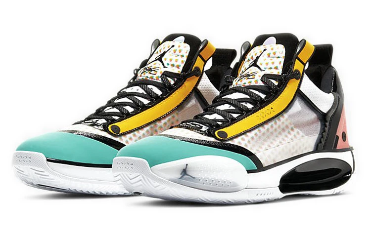 

Nike Air Jordan 34 chaussures de Basketball pour hommes, baskets basses, Guo Ailun PF, originales