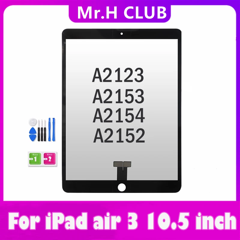 Оригинальный сенсорный экран для iPad Air 3 2019 A2152 A2123 A2153 A2154 дигитайзер сенсорного