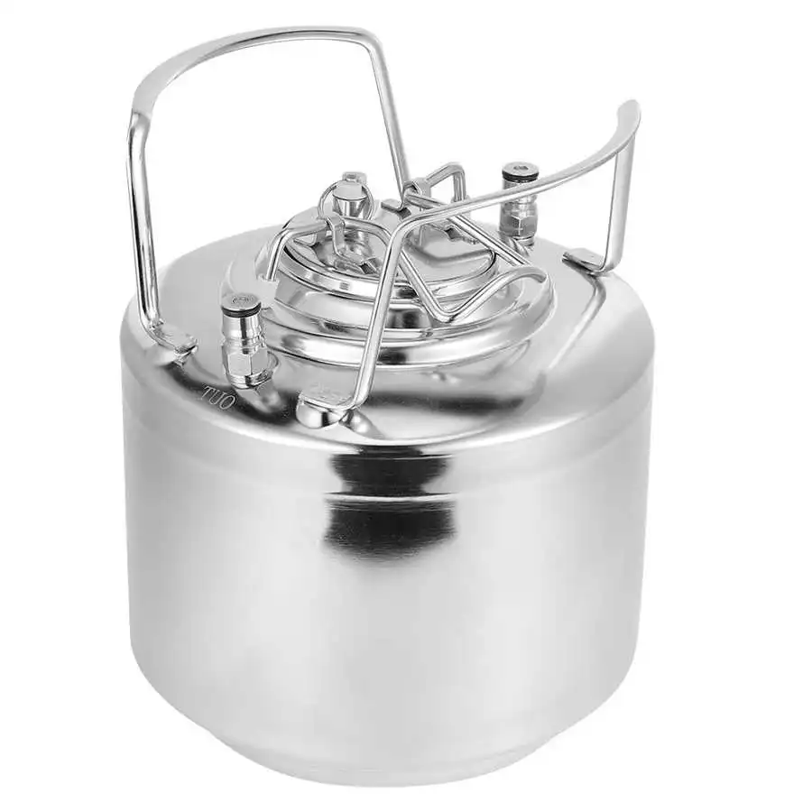 Пивной баррель из нержавеющей стали 6 л Householdl миниатюрный бочонок в стиле роста