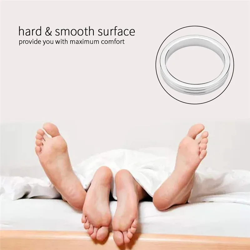 Кольцо на пенис металлические игрушки член вибрирующее регулируемое кольцо для