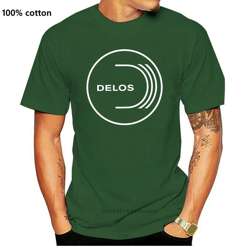 

New Westworld Delos Inc Logo Men's T-shirt T Shirt Discount 100 % Cotton T Shirt For Men's