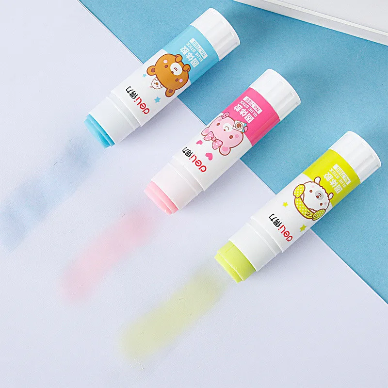 Клей карандаш для студентов 3 шт. цветной 15 г| |