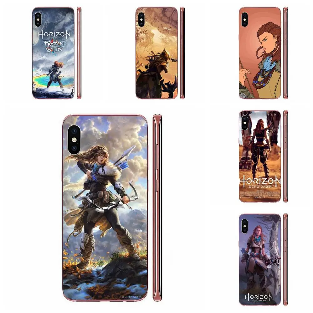 Силиконовый чехол для Apple iPhone 4 4S 5 5C 5S SE SE2020 6 6S 7 8 11 Plus Pro X XS Max XR Game Horizon Zero Dawn