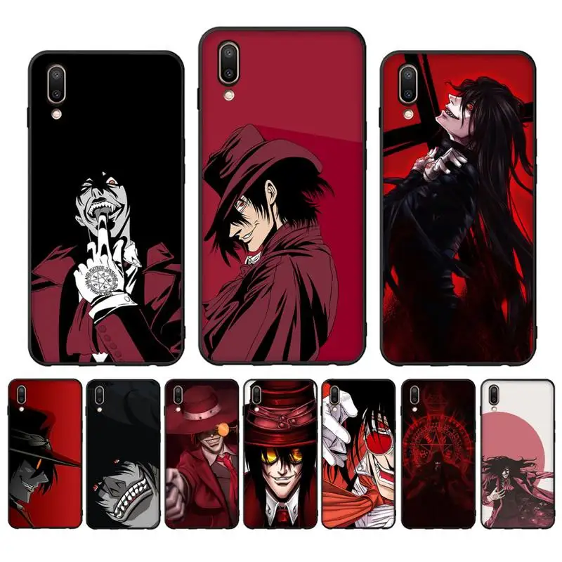 

Anime Hellsing Alucard Fan Ultrathin Novelty Phone Case For Oppo Reno Realme C3 6Pro For vivo Y91C Y17 Y19 Funda Capa