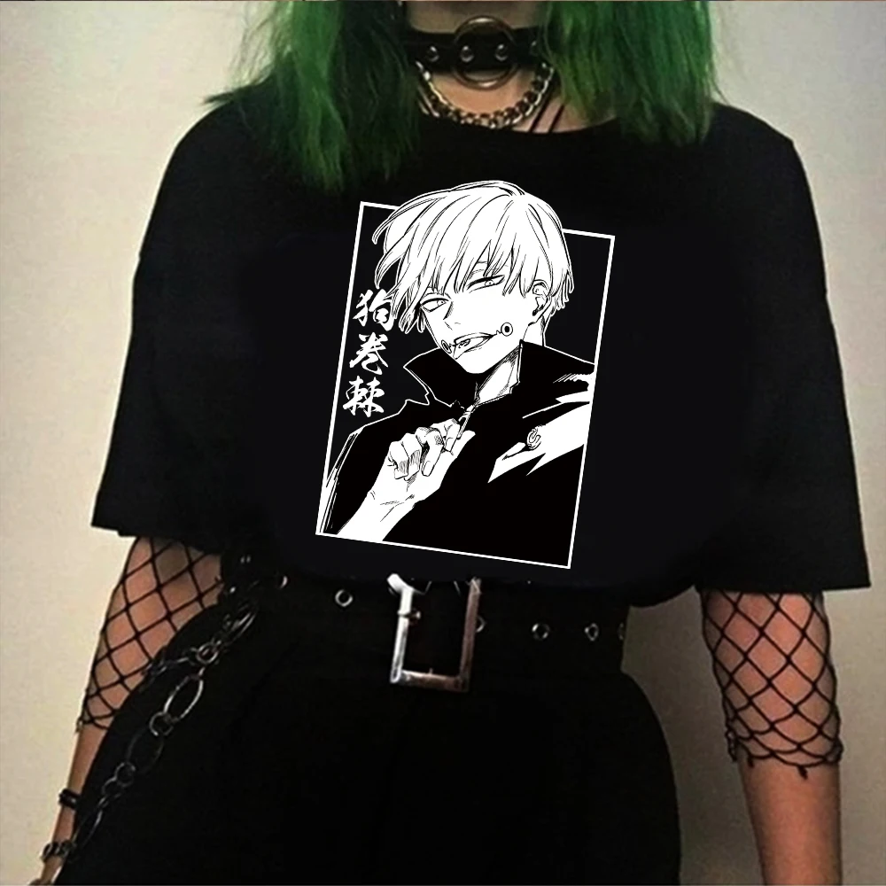 

Anime Jujutsu Kaisen T Shirt Men Women Toge Inumaki Graphic Tees Summer Tops Harajuku
