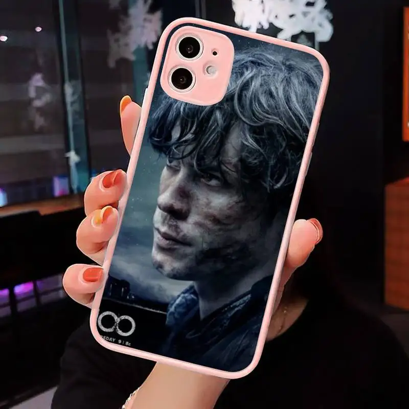 

tv show the 100 shows Phone Case For iPhone 12 11 Mini Pro XR XS Max 7 8 Plus X Matte transparent Pink Back Cover