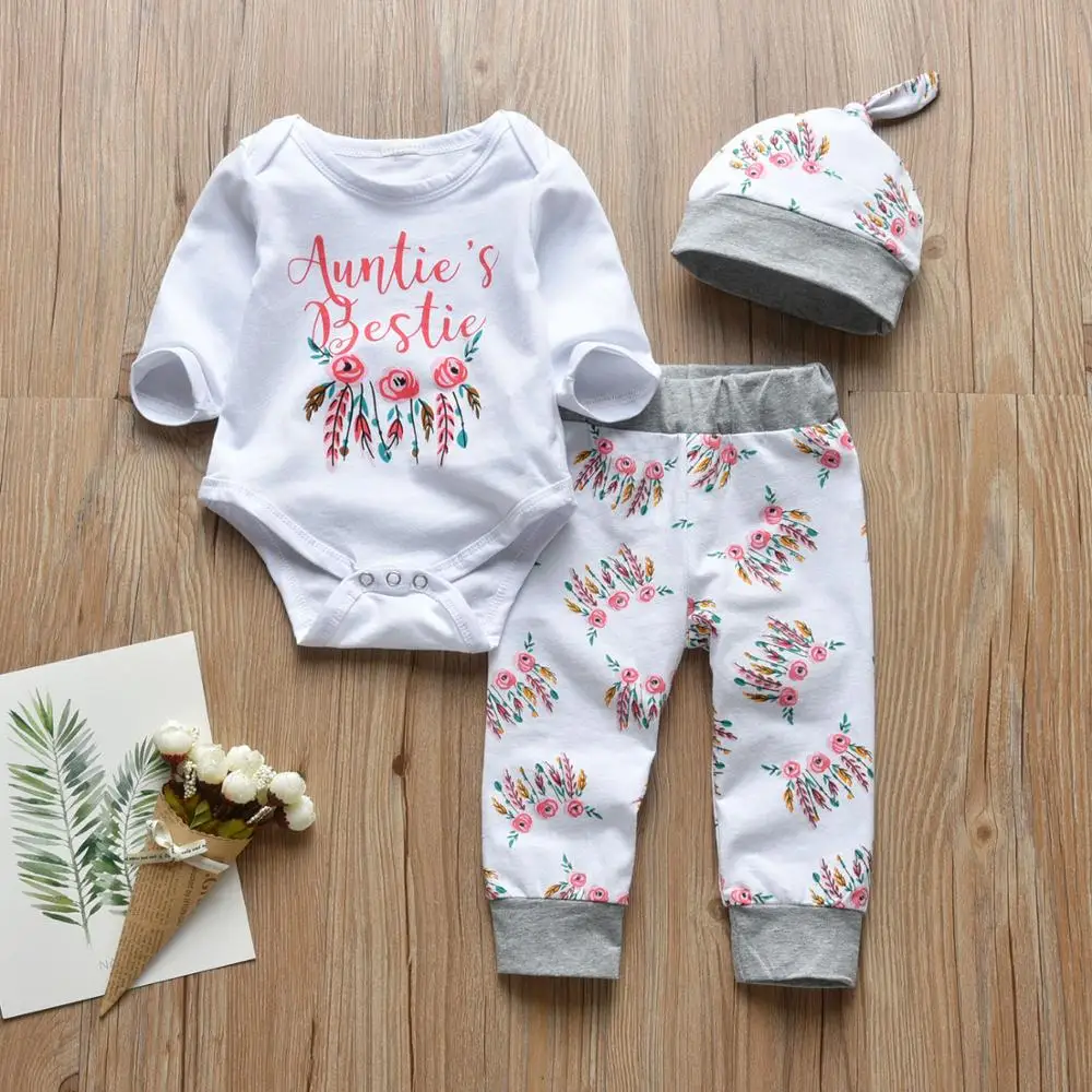 3 шт. комбинезоны с длинным рукавом штаны и шапка|Комплекты одежды| |