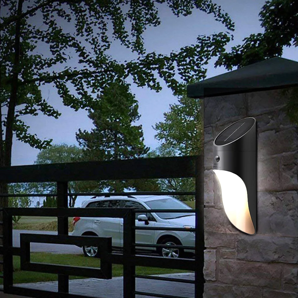 

Solar Induction Wall Lamp LED Outdoor Waterproof Courtyard Garden Wall Lamp DC5V White Light Warm Light High Brightness
