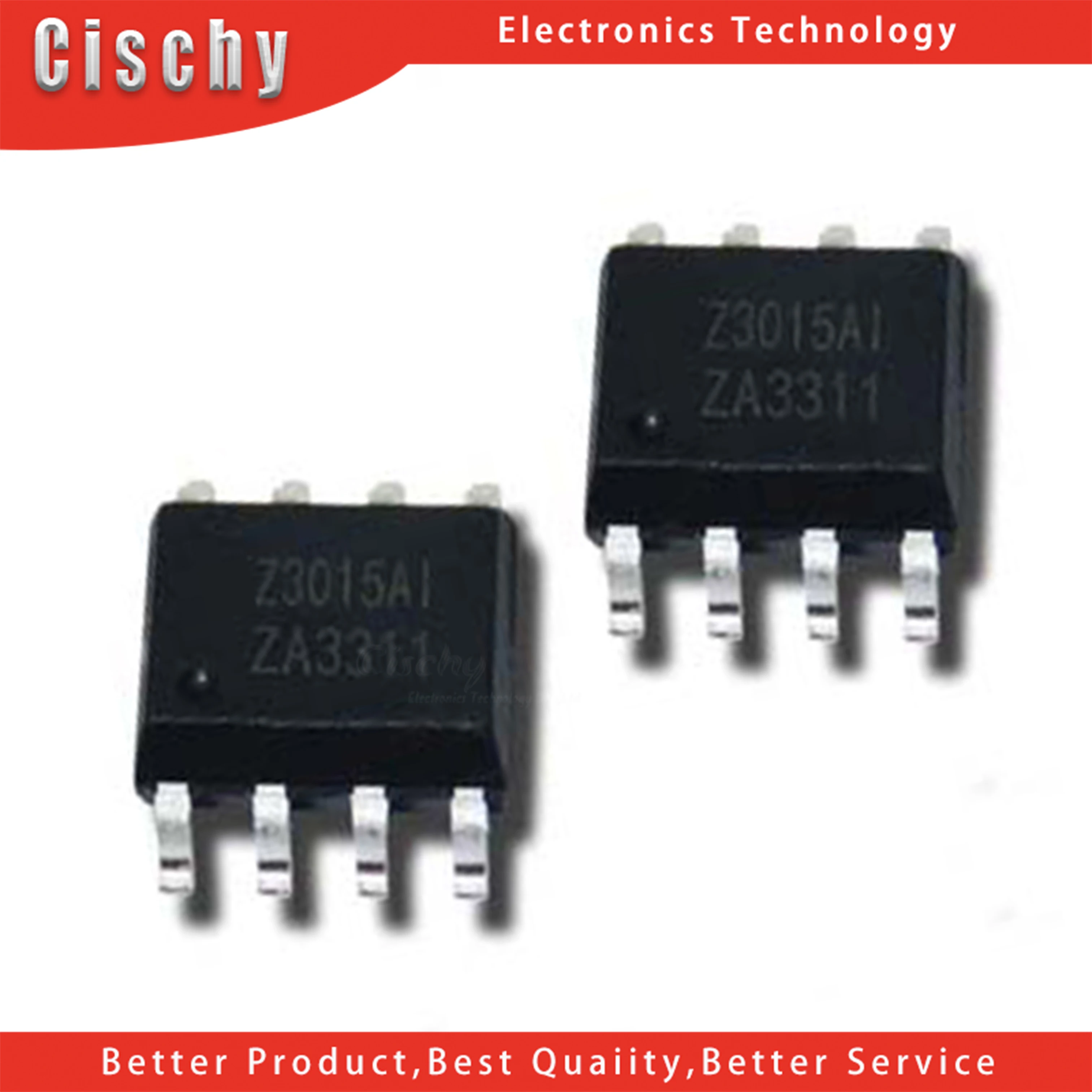 10 шт. AOZ3015PI SOP8 Z3015PI лапками углублением SOP-8 AOZ3015 AOZ3015AI Z3015AI, гарантированный оригинал