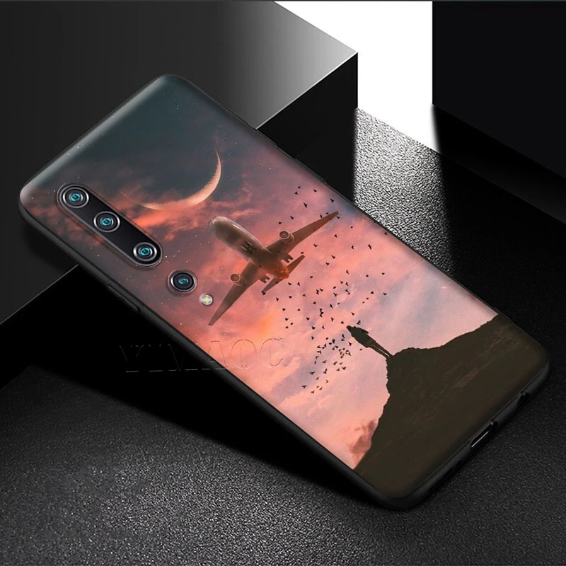 Авиационный самолет Fly TravelCase для Xiaomi Redmi MI Note MAX 3 6 6A 7 8 9 9A 9C 10 se A1 A2 Lite GO F1 A3 K30 Poco F2