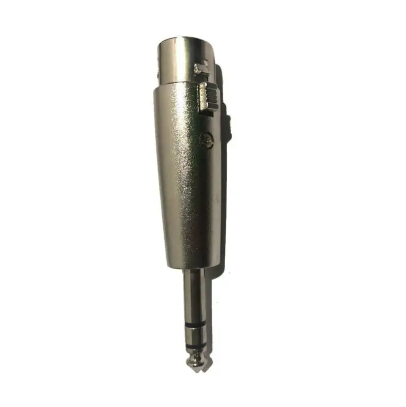 

3Pin XLR переходник с гнезда на гнездо 6,35 мм