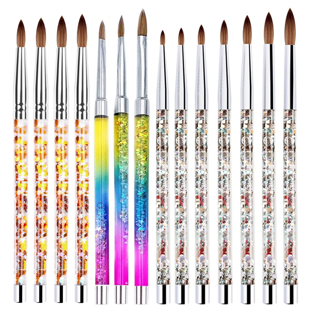 

Nail Art Gel Carving Pen Acrylic Dotting Tool Reusable Washable Nail Pen Brush for Painting Carving Manicure Drawing Tool