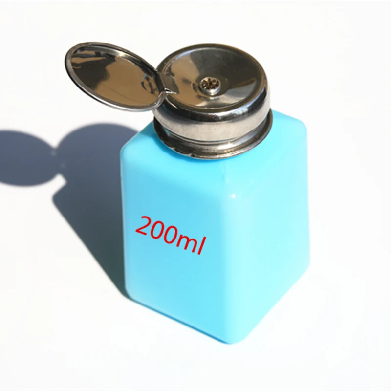 2 шт./лот 100 мл 200 синие коррозионно-стойкие алкогольные бутылки ESD пластиковый
