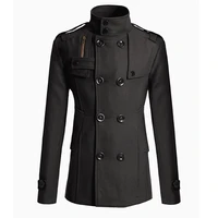 mrmt 2021 brand new mens mao wool overcoat for male long suit woolen windbreaker mens coat outer wear clothing