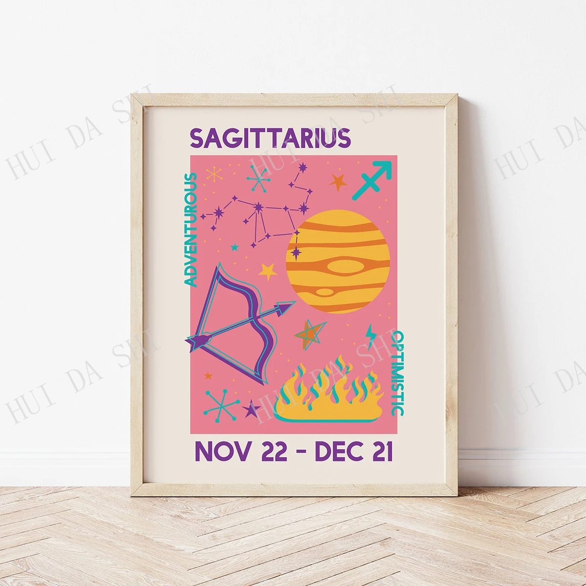 6 из двенадцати созвездия зодиака цифровое искусство | Абстрактная Астрология