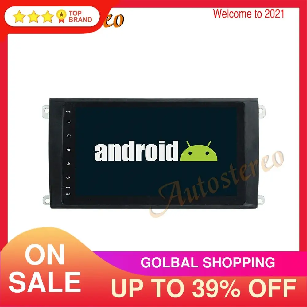 

Android 9 8 Core 4GB Car No DVD Player GPS Navigation For Porsche Cayenne 2003-2010 Auto Radio Stereo Headunit Multimedia Player
