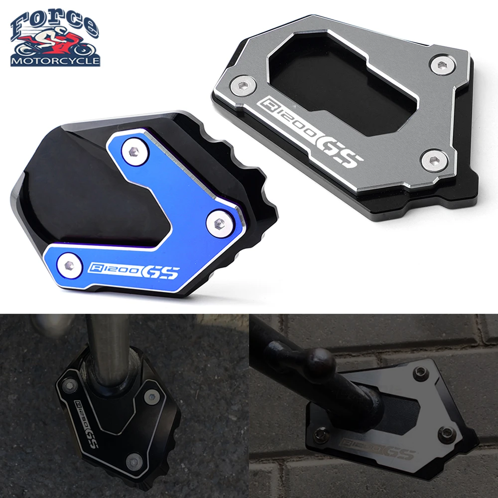 

Motorcycle CNC Kickstand Side Stand Enlarge Extension For BMW R 1200 GS LC R1200GS ADV Adventure 2014 2015 2016 2017 2018