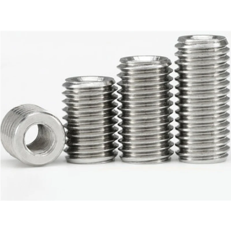 

M3M4M5M6M8M10M12stainless сталь 304 внутренняя внешняя резьба адаптера винта провода резьбы вставки втулки преобразования гайки соединитель транспорти...