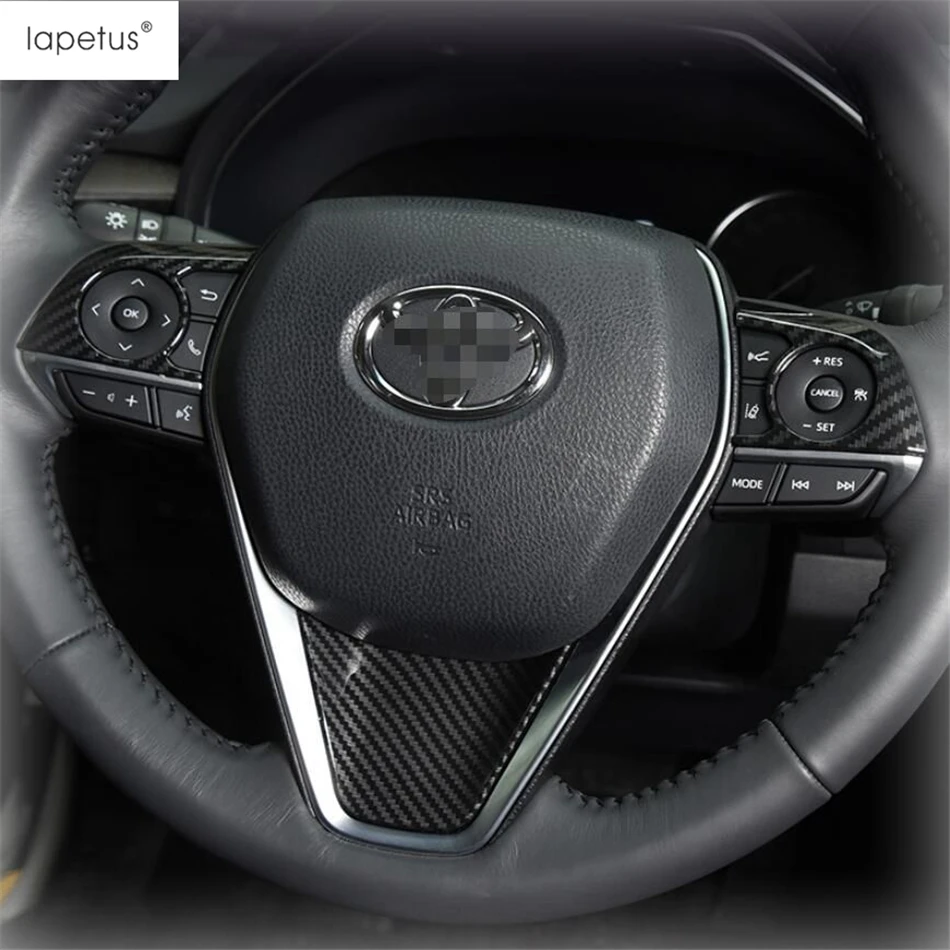 Аксессуары из углеродного волокна для Toyota Camry 2018 2021 передние фары лампы