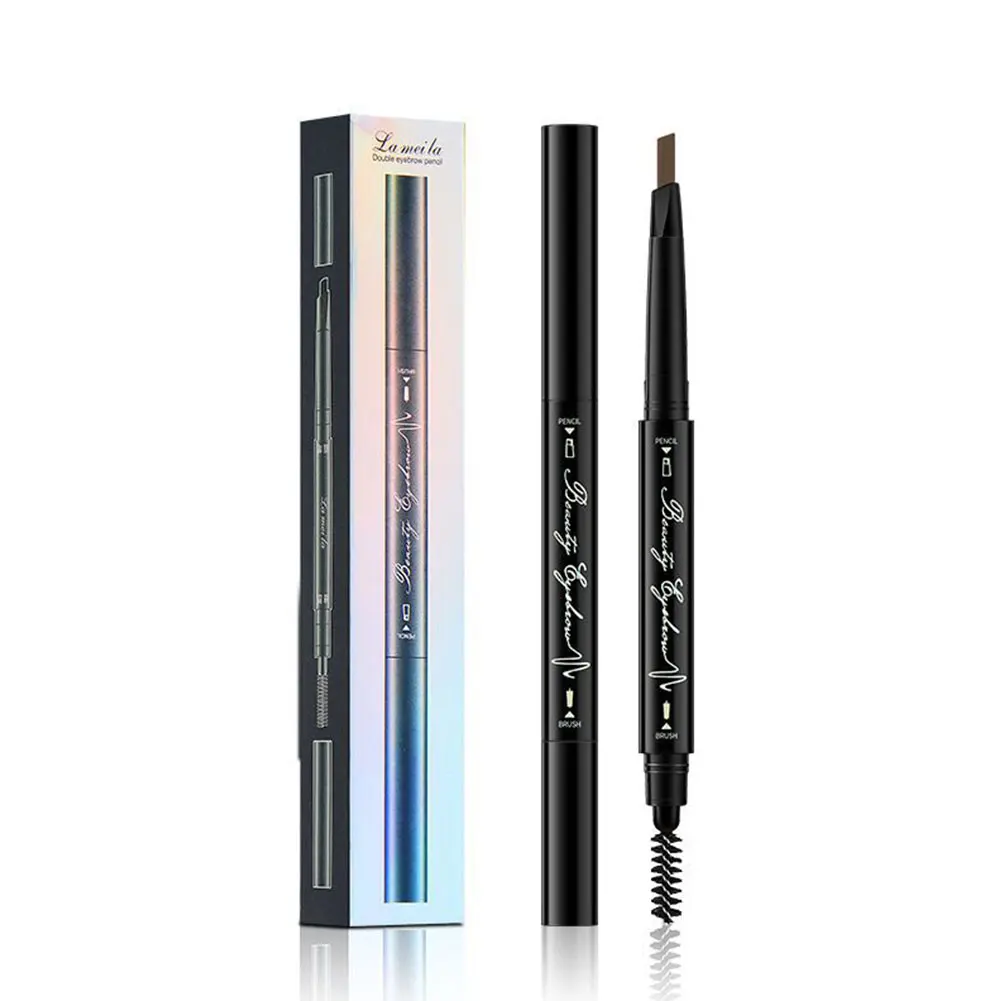 

Waterproof Natural Long Lasting Thrush Tool Paint Tattoo Eyebrow Pencil Multi Function Cosmetics Makeup Tool Rotary Type