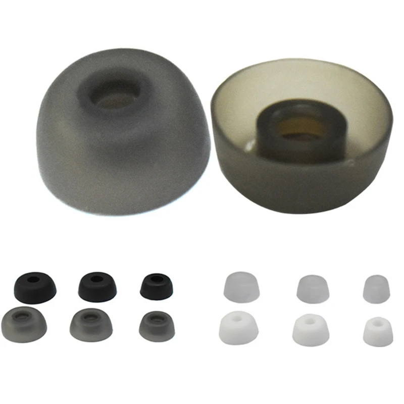 

Soft Silicone Earbuds Earplugs Cover Eartip Cap for Elite 75t/Elite 65t/Active/Sport Evolve Headphone