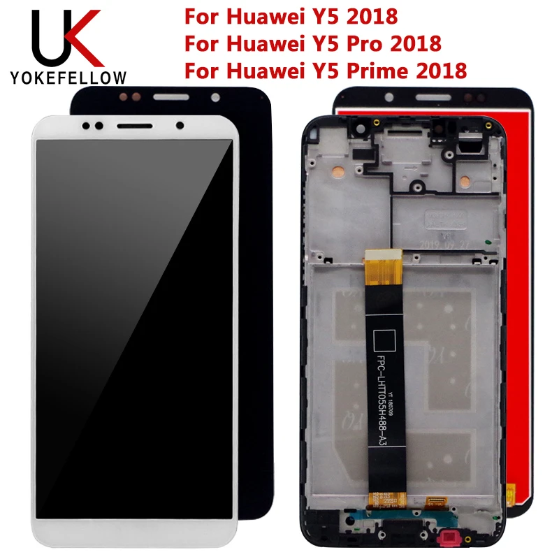 ЖК дисплей для Huawei Y5 2018 дигитайзер сенсорного экрана в сборе Pro 100% тестирование