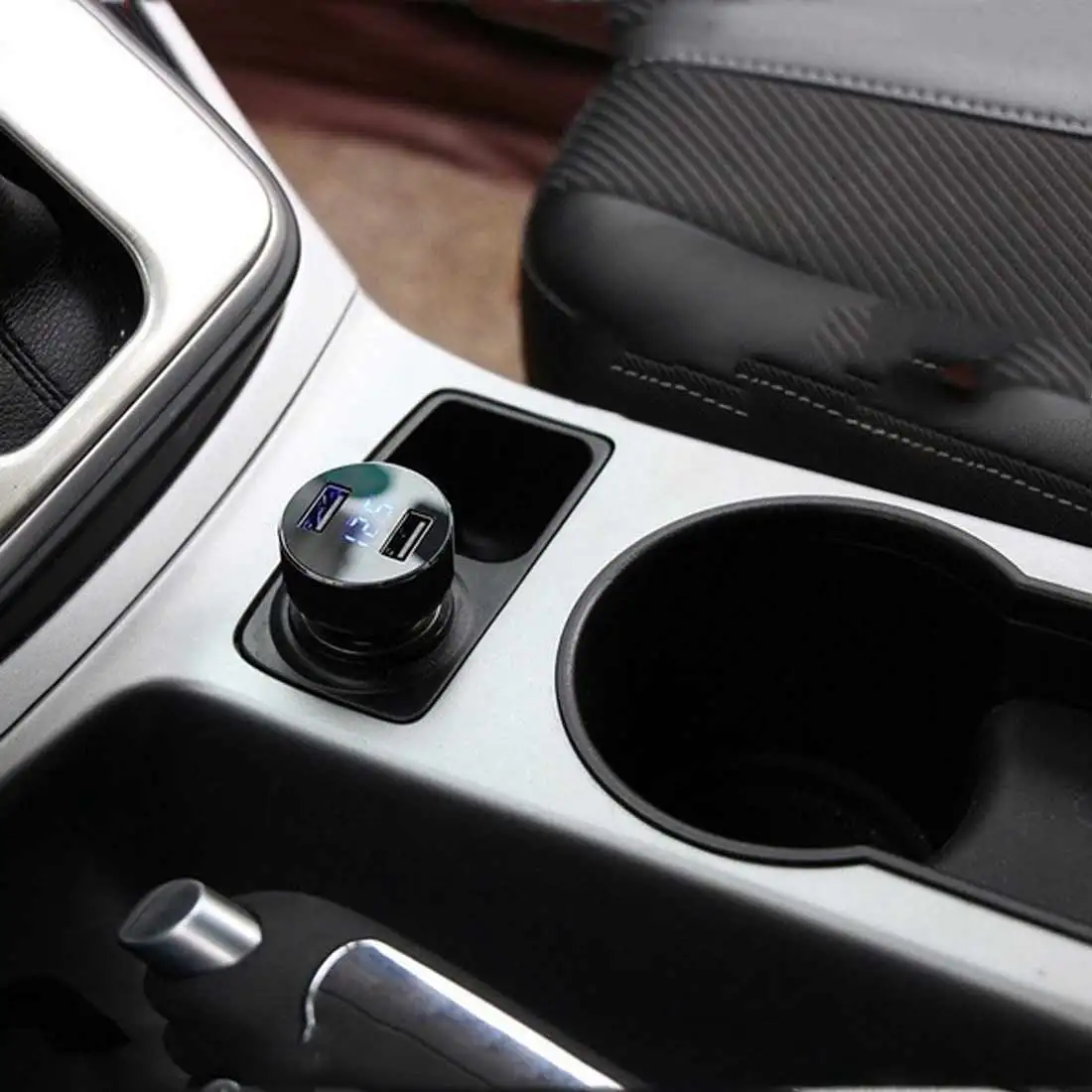 Адаптер питания 3 1 А двойное автомобильное зарядное устройство USB 2 порта