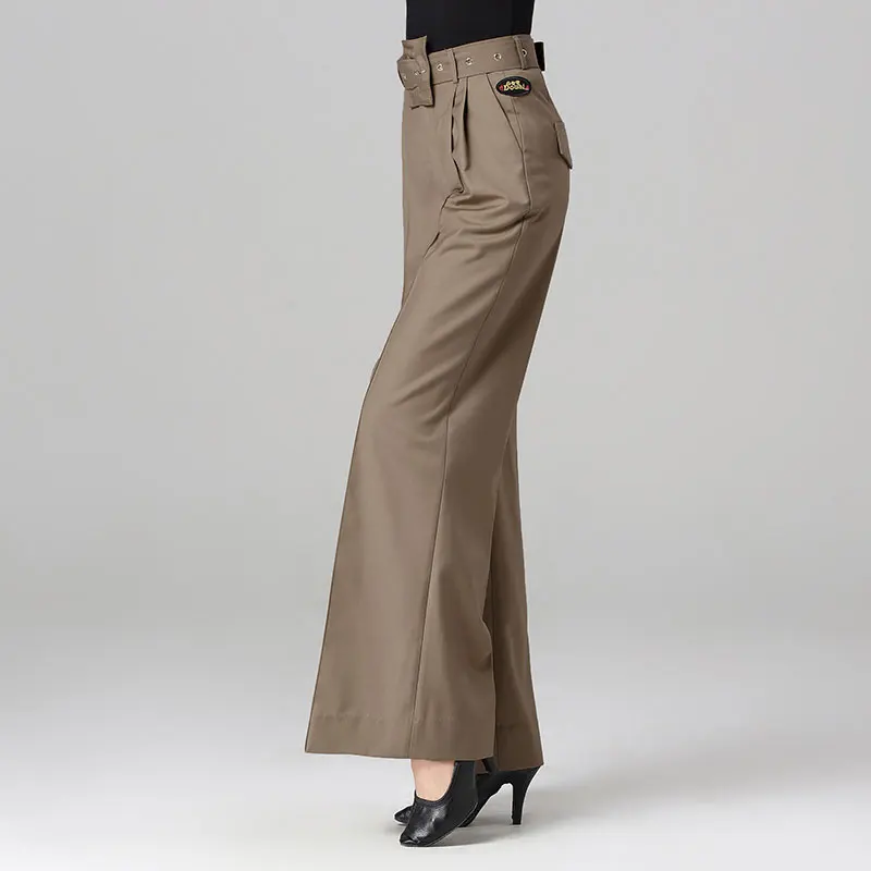 Новинка женские танцевальные брюки DOUBL с широкими штанинами танцевальная одежда