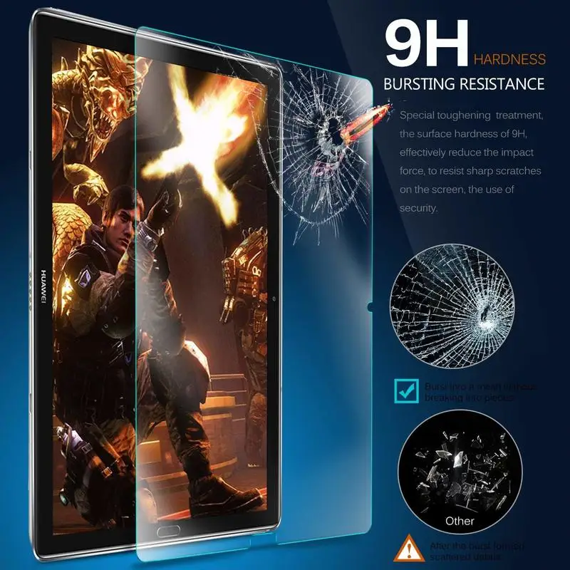 Закаленное стекло для Huawei Mediapad M5 10 (Pro) защитная пленка 8 дюйма Взрывобезопасное