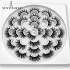 Ресницы 3D из искусственной норки SEXYSHEEP для наращивания, натуральные длинные Объемные Накладные, 5813 пар, ресницы maquiagem