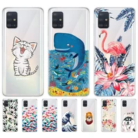 for samsung galaxy a71 case silicon transparent back cover phone case for samsung a71 a715 soft case 6 7inch