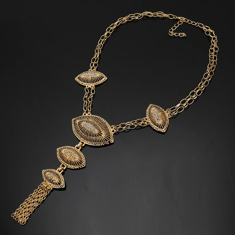 2021 Дубай ювелирные изделия из золота Цвет ювелирный набор нигерийские свадьбные