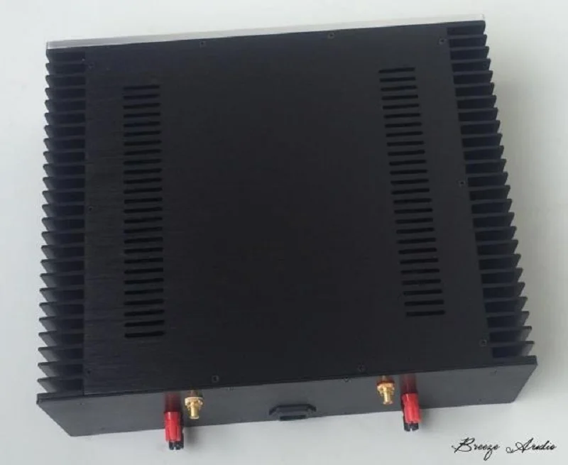 BRZHIFI BZ4313 алюминиевый чехол с двойным радиатором для усилителя мощности класса A