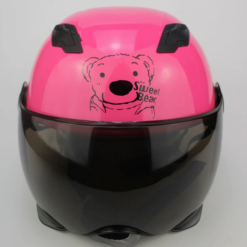 Винтажный шлем на пол лица для электрического мотоцикла велосипедные шлемы Casco