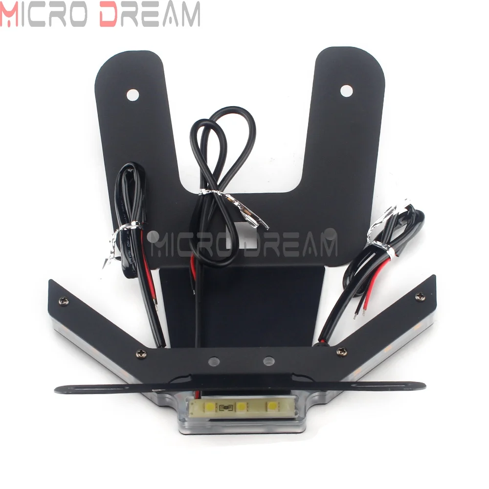 Устранитель заднего крыла для Yamaha YZF R25 R3 MT25 MT03 2014-2020 держатель номерного знака с