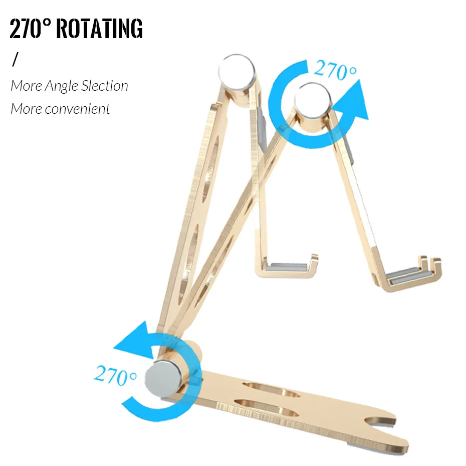 table aluminum alloy foldable desk phone holder stand for phone pad for iphone 12 10 xiaomi redmi note 10 x pro huawei honor 9 free global shipping