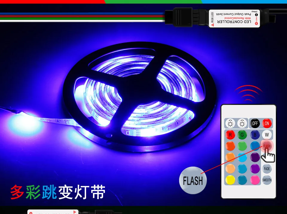 USB DC 5V SMD 2835 Светодиодная лента светильник инфракрасный пульт дистанционного управления Водонепроницаемая светодиодная лента Гибкая Диодная лента