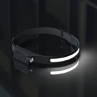 Зарядка через USB фары Водонепроницаемый открытый головной светильник полный визуальный дизайн волна Сенсор широкий угол обзора-широкий междугородной безопасный светильник