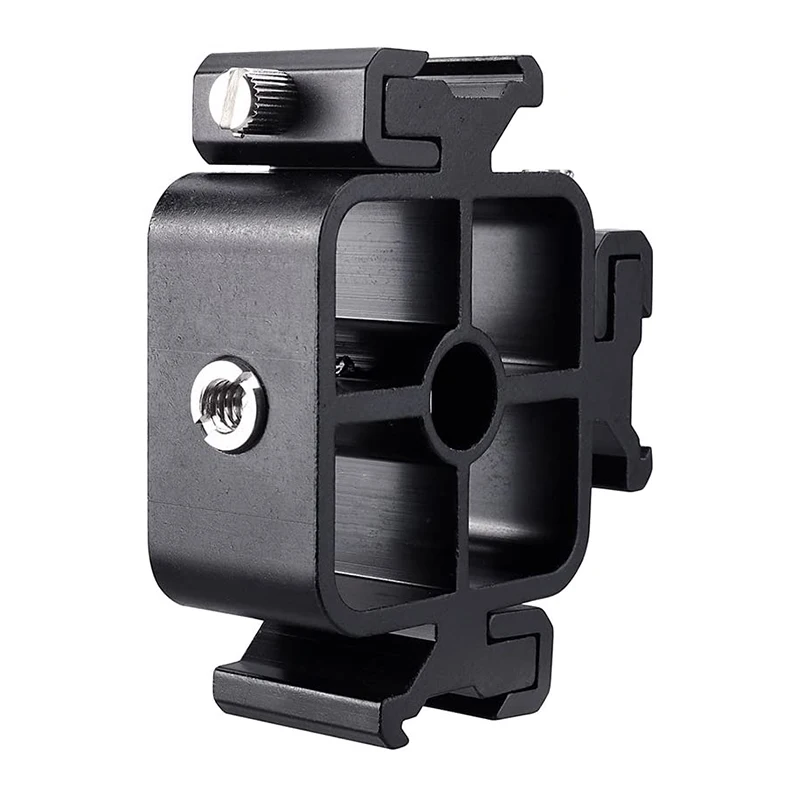 Тройной Горячий башмак Кронштейн холодный светильник Speedlite подставка держатель