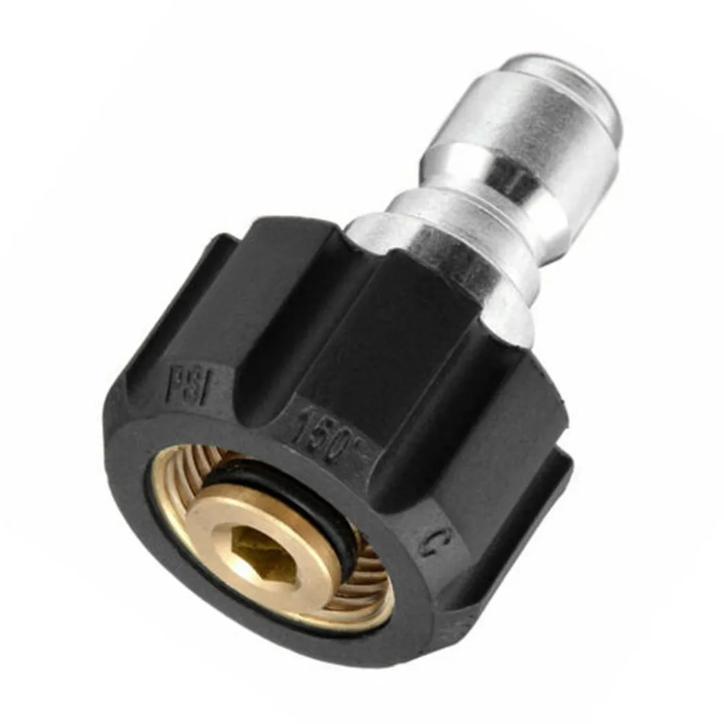 

2pcs Quick Connector 3/8 Quick Connect Male To M22 14 15 Female Accessories Accessory For Pressure Washer