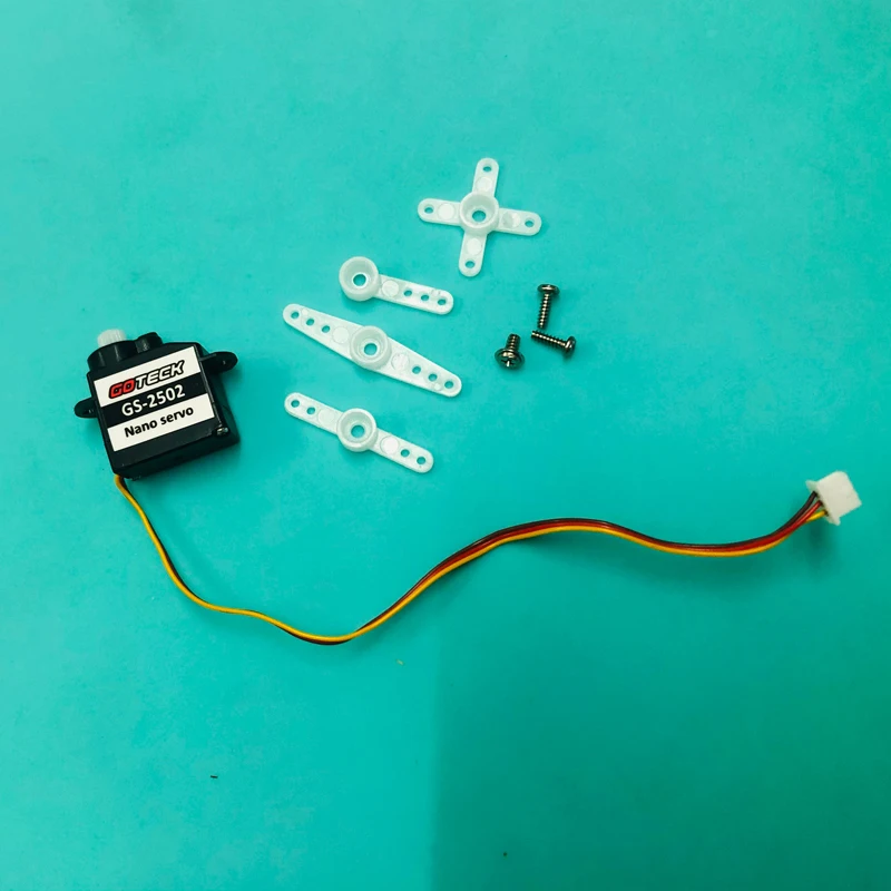 1 шт goteck gs 2502 micro nano серво пластик шесте